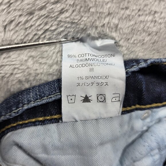 Silver Jeans Konrad Jeans Mens 30x32 Distressed Straight Leg Denim 925 Series - Picture 9 of 14